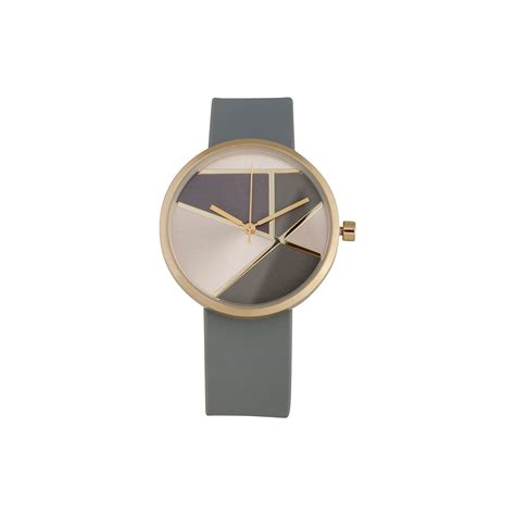 Rose Gold Grey Spliced Dial Watch Lovisa Jewellery Australia Watches Tideas