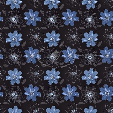 Floral Wallpaper Texture Seamless 11022