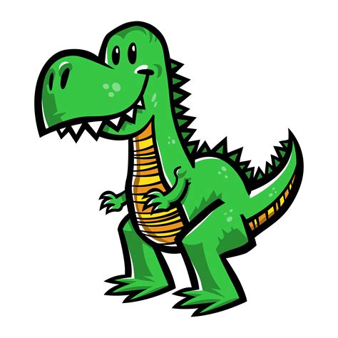 Dinosaur Tyrannosaurus Rex T Rex Cartoon 544627 Vector Art At Vecteezy