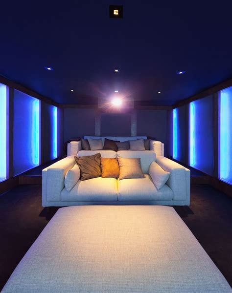 Movie house—moovia sets the scene in front of the screen for homeowners, interior designers, architects, and cedia installers creating. Top 70 Best Home Theater Seating Ideas - Movie Room Designs