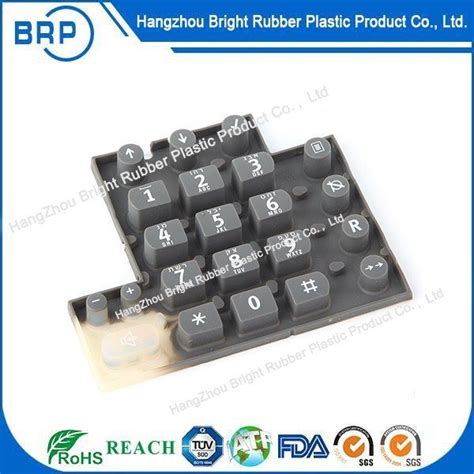 Custom Made Silicone Rubber Button Keypad Sheet China Silicone Keypad