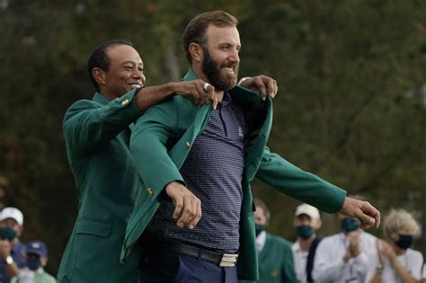 The Masters Dustin Johnson Gets Record Breaking Win