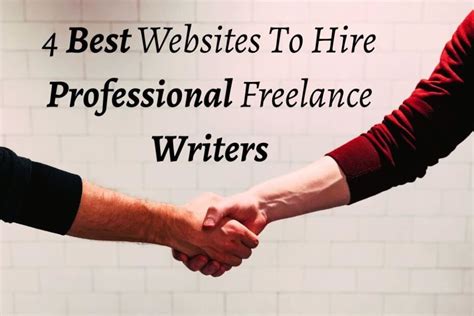 Where To Hire Freelance Content Writer 4 Best Websites To Know