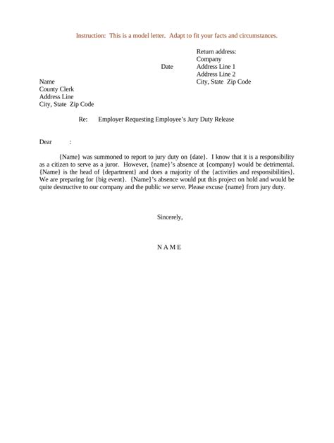 jury duty letter doc template pdffiller