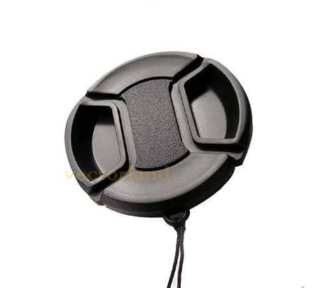 49mm Center Pinch Snap On Front Lens Cap Cover For Nikon Canon Sony