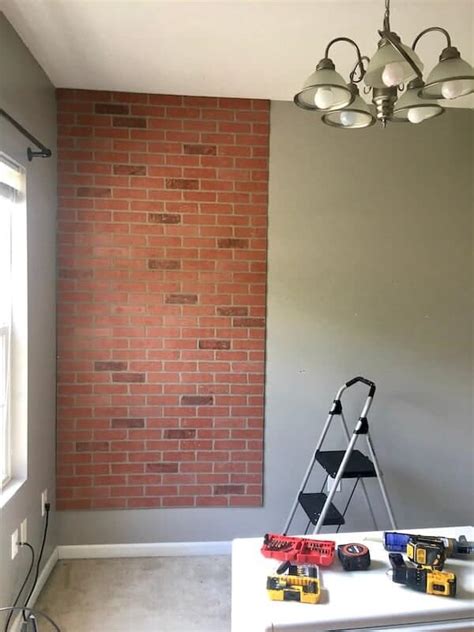 Home Depot Kingston Brick Wall Panel Wall Design Ideas