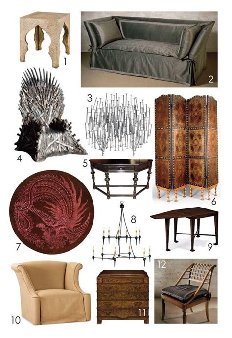 Game Of Thrones Bedroom Game Of Thrones Decor Interior Design Boards