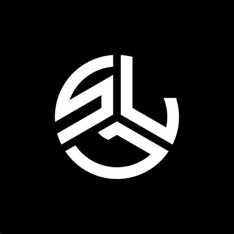 Diseño De Logotipo De Letra Sll Sobre Fondo Negro Concepto De Logotipo