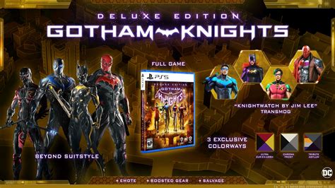 Gotham Knights Deluxe Edition Mundo Gamer Community