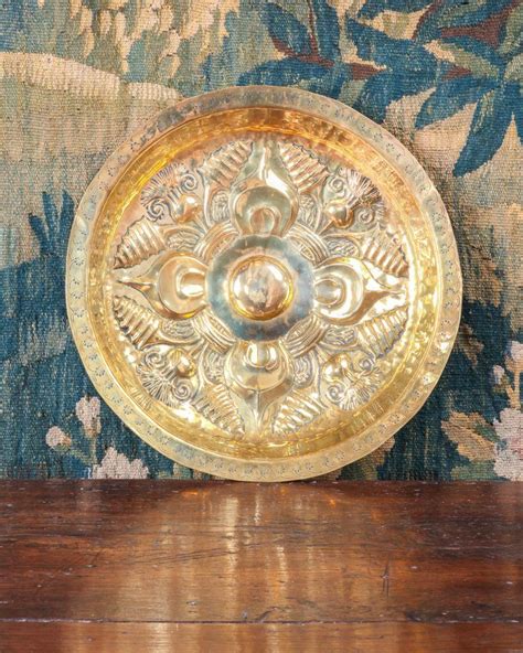 Gothic brass alms bowl - Marhamchurch Antiques | Antiques ...