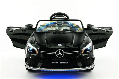 Mercedes Benz Cla45 Ride On Toy Car With Parental Remote Black
