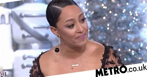 tamera mowry cries on the real after niece s death in mass shooting metro news