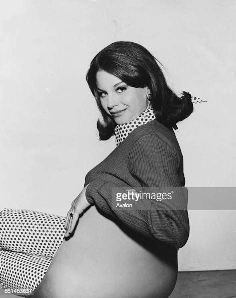 Portrait Of Actress Lana Wood Star Of The Television Show Peyton