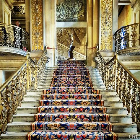 Staircase In Chatsworth House Bakewell Derbyshire Oc 2138x2138