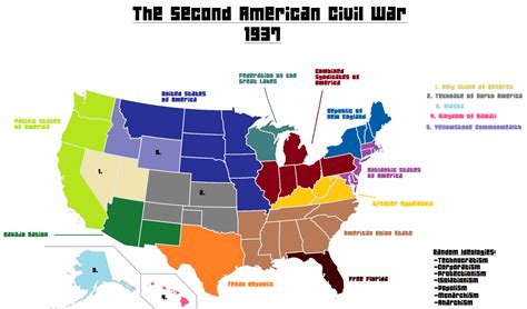 A Much More Insane Second American Civil War Kaiserreich