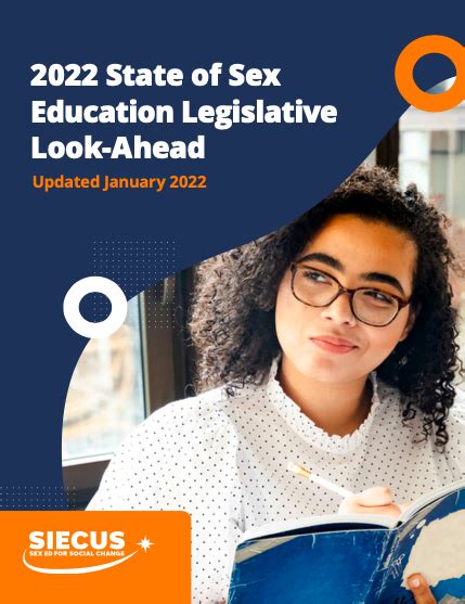 2022 State Of Sex Education Legislative Look Ahead Siecus