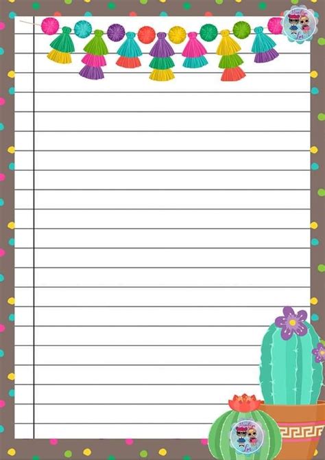 Letter Stationery Stationery Paper School Decorations Paper