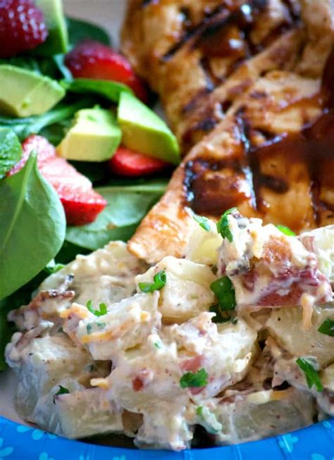 Loaded Red Bliss Potato Salad