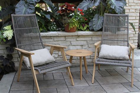 This chair works beautifully outdoors or even inside on a sun porch. Largent Teak Patio Chair with Cushions | Wicker lounge ...