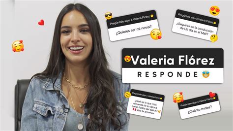 Valeria FlÓrez Responde Todo 😲 Willax Televisión Youtube