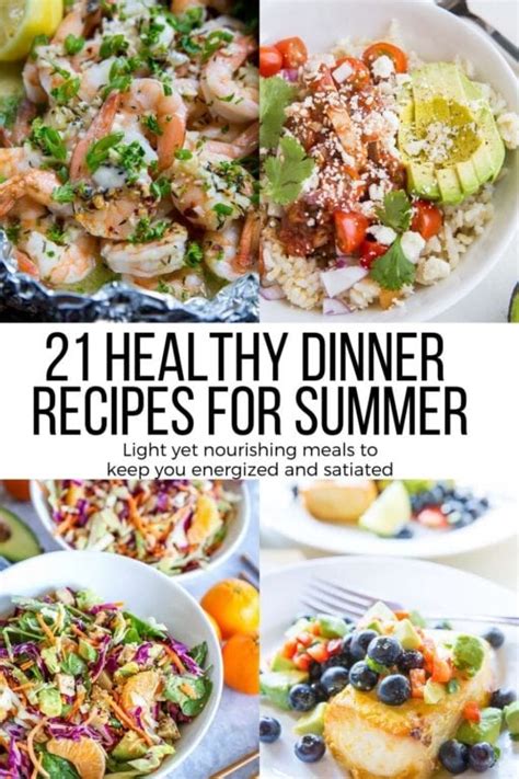 21 Healthy Summer Dinner Recipes The Roasted Root