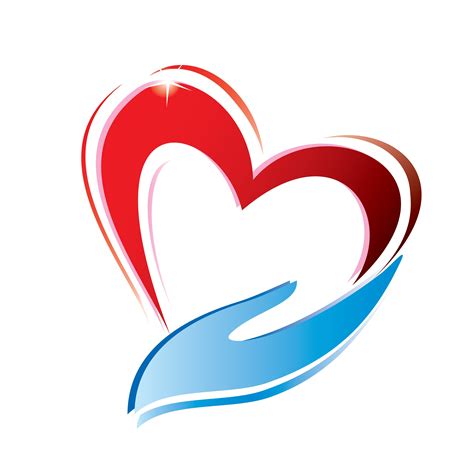 Images For 3d Heart Logo Heart Logo Hand Logo White Heart Symbol