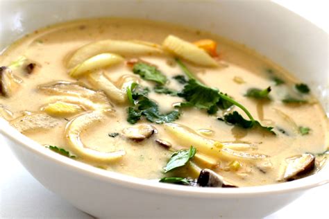 Thai Coconut Soup Recipe Natural Beauty Diet Coconut Soup Recipes