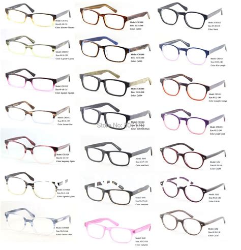glasses shapes names