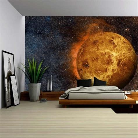 Decorating with outer space wall decor. 50 Space-Themed Home Decor Accessories To Satiate Your ...