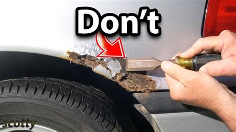 If You Want To Repair Rust On Your Car Dont Do This Youtube