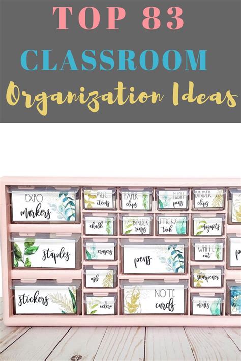 The 83 Best Classroom Organization Ideas To Get You Inspired For The
