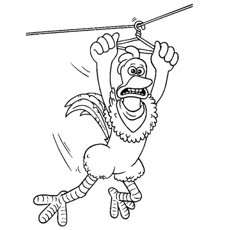 Ginger babs fowler from chicken run coloring pages. Chicken Run kleurplaten :: Kleurplatenpagina.nl ...