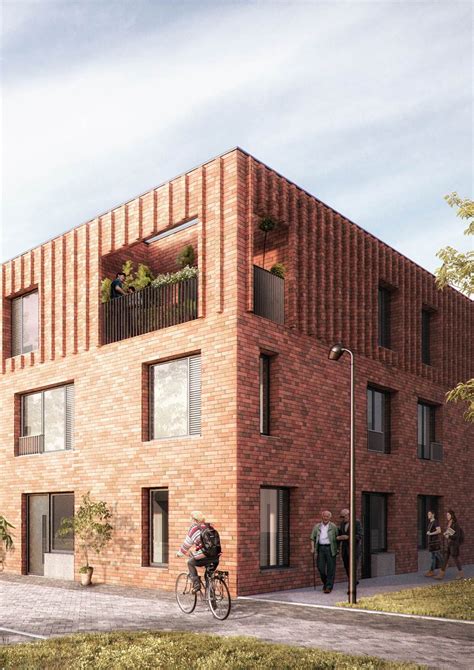 Brick Architecture Rendering Home Designing Online