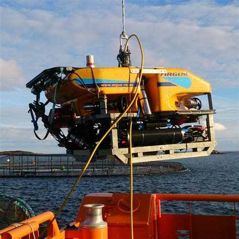 A Dvl Mounted At The Front Side Of An Argus Mariner Rov By Using A