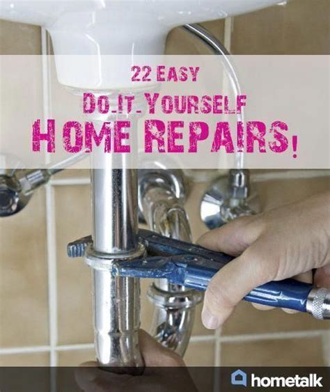 Diy 22 Simplified Do It Yourself Home Repairs Low Cost Little