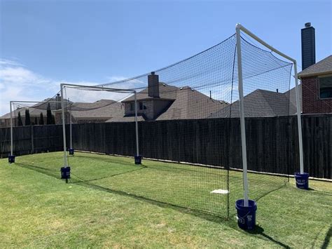 diy backyard batting cage batting cage backyard backyard baseball batting cages