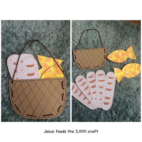 Jesus Feeds The 5000 Craft Perfect For Kids Age 3 To 9 Practicing
