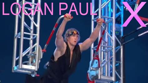 Logan Paul On American Ninja Warrior Logan Paul Is