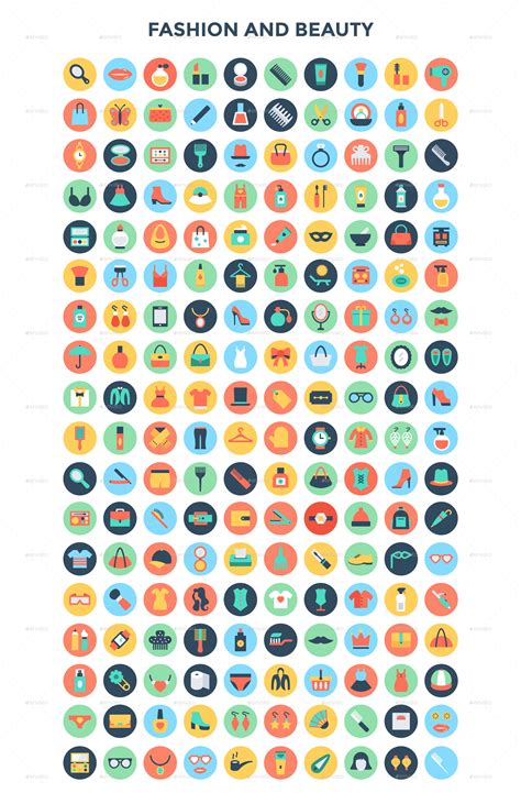 5700 Flat Icons Pack By Vectorsmarket Graphicriver
