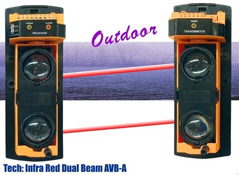 Outdoor Dual Ir Beam Avb A Alarm Security Systems By Av Gad