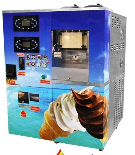 Automatic Soft Ice Cream Making And Vending Machine China Auto Ice
