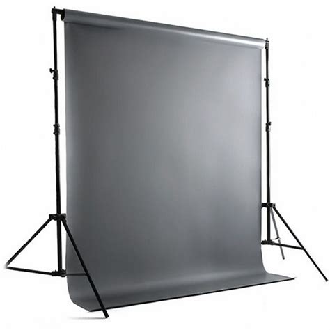 Savage Infinity Solid Vinyl Background And Port A Stand Kit Photo Gray