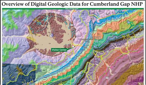 Tennessee Caves Map Nps Geodiversity Atlas Cumberland Gap National