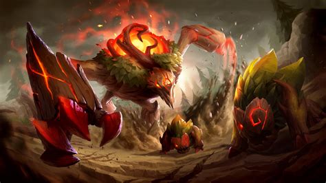 Wallpaper League Of Legends Dragon Mythology Games Screenshot