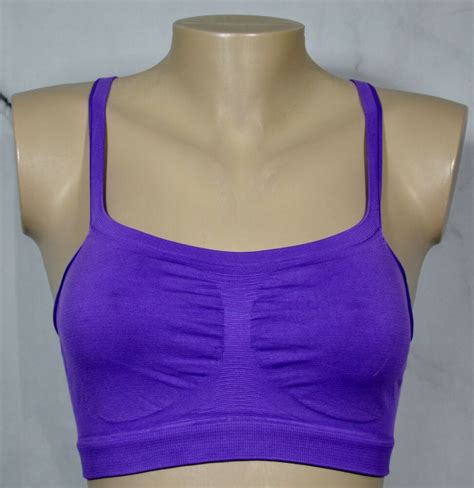 Barely There Blue Customflex Fit The Bandini Bra Xl X069 Ruched Bust