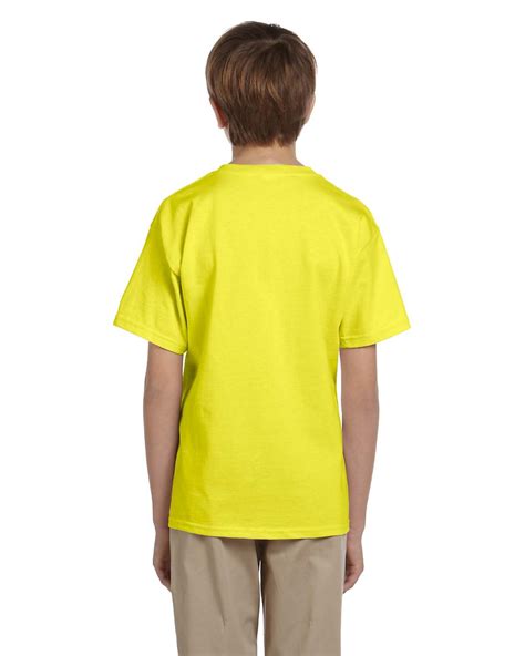 Fruit Of The Loom Youth Hd Cotton™ T Shirt Alphabroder