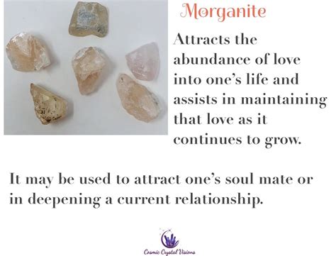 Meaning of morganite is explained well and simply. Morganite Crystals in 2020 | Morganite, Crystals, Crystal ...