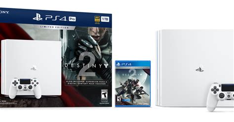 Destiny 2 Gets Limited Edition Glacier White Ps4 Pro Bundle Vg247