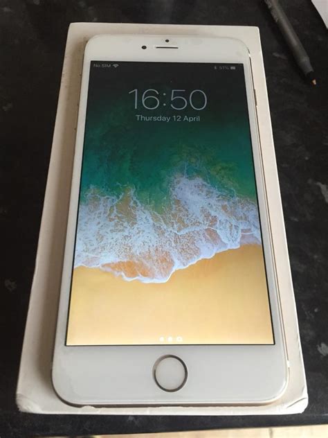 Apple Iphone 6 Plus 16gb Gold Unlocked Perfect Condition In Brundall