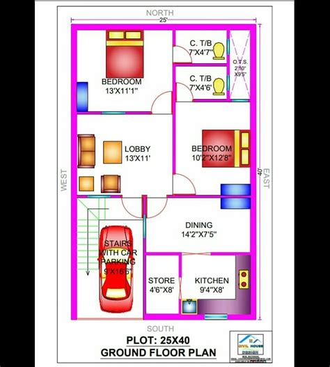 2bhk House Plan Simple House Plans Beautiful House Plans New House